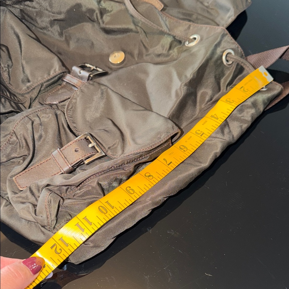 Prada Olive Green Backpack - Picture 9 of 16